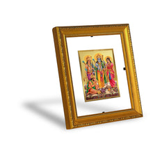 Load image into Gallery viewer, DIVINITI Ram Darbar Gold Plated Wall Photo Frame| DG Frame 101 Size 1 Wall Photo Frame and 24K Gold Plated Foil| Religious Photo Frame Idol For Prayer, Gifts Items (15CMX13CM)
