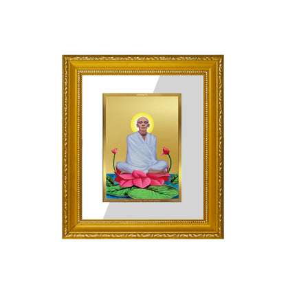DIVINITI 24K Gold Plated Foil Ram Thakur Wall Photo Frame Religious Photo Frame Idol for Home & Office Decor Prayer, Gifts Items DG 101 Size 1 (15.3x14.9 CM)