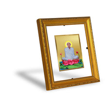 Load image into Gallery viewer, DIVINITI Ram Thakur Gold Plated Wall Photo Frame| DG Frame 101 Size 1 Wall Photo Frame and 24K Gold Plated Foil| Religious Photo Frame Idol For Prayer, Gifts Items (15CMX13CM)

