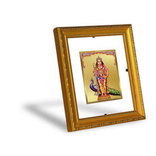 Load image into Gallery viewer, DIVINITI Murugan-1 Gold Plated Wall Photo Frame| DG Frame 101 Wall Photo Frame and 24K Gold Plated Foil| Religious Photo Frame Idol For Prayer, Gifts Items (15.5CMX13.5CM)
