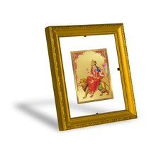 Load image into Gallery viewer, DIVINITI Katyani Mata Gold Plated Wall Photo Frame| DG Frame 101 Wall Photo Frame and 24K Gold Plated Foil| Religious Photo Frame Idol For Prayer, Gifts Items (15.5CMX13.5CM)