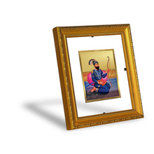 Load image into Gallery viewer, DIVINITI Guru Gobind Singh Gold Plated Wall Photo Frame| DG Frame 101 Wall Photo Frame and 24K Gold Plated Foil| Religious Photo Frame For Prayer(15.5CMX13.5CM)