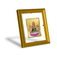 Load image into Gallery viewer, DIVINITI Dhanya Lakshmi Gold Plated Wall Photo Frame| DG Frame 101 Wall Photo Frame and 24K Gold Plated Foil| Religious Photo Frame Idol For Prayer, Gifts Items (15.5CMX13.5CM)