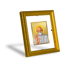Load image into Gallery viewer, DIVINITI Aacharya Mahaprgya Ji Gold Plated Wall Photo Frame| DG Frame 101 Wall Photo Frame and 24K Gold Plated Foil| Religious Photo Frame Idol For Prayer, Gifts Items (15.5CMX13.5CM)
