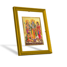Load image into Gallery viewer, Diviniti 24K Gold Plated Ram Darbar Photo Frame For Home Decor, Table, Wall Decor, Puja, Gift (20.8 x 16.7 CM)
