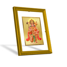 Load image into Gallery viewer, Diviniti 24K Gold Plated Hanuman Ji Photo Frame For Home Decor, Wall Decor, Table Top, Puja, Gift (20.8 x 16.7 CM)
