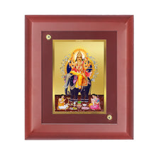 Load image into Gallery viewer, Diviniti 24K Gold Plated Vishwakarma Photo Frame For Home Decor, Wall Decor, Table Tops, Puja, Gift (16 x 13 CM)
