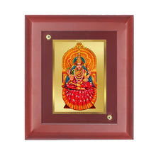 Load image into Gallery viewer, Diviniti 24K Gold Plated Sharda Mata Photo Frame For Home Decor, Wall Decor, Table Tops, Gift (16 x 13 CM)
