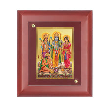 Load image into Gallery viewer, Diviniti 24K Gold Plated Ram Darbar Photo Frame For Home Decor Showpiece, Wall Decor, Table, Puja, Gift (16 x 13 CM)
