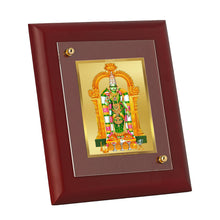 Load image into Gallery viewer, Diviniti Meenakshi gold-plated Wall Photo Frame, Table Decor| MDF 1 Wooden Photo Frame with 24K gold-plated Foil| Religious Photo Frame Idol For Prayer, Gifts Items

