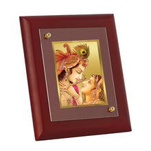Load image into Gallery viewer, Diviniti 24K Gold Plated Radha Krishna Photo Frame For Home Wall Decor, Table, Puja, Gift (16 x 13 CM)
