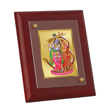 Load image into Gallery viewer, Diviniti 24K Gold Plated Radha Krishna Photo Frame For Home Decor, Wall Decor, Table Tops, Gift (16 x 13 CM)
