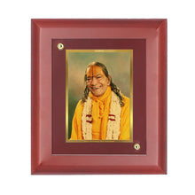 Load image into Gallery viewer, Diviniti 24K Gold Plated Kripalu Maharaj Ji Photo Frame For Home Wall Decor, Table, Gift (16 x 13 CM)
