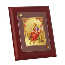 Load image into Gallery viewer, Diviniti 24K Gold Plated Katyani Mata Photo Frame For Home Decor, Wall Hanging, Festival Gift (16 x 13 CM)
