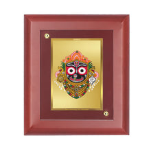 Load image into Gallery viewer, Diviniti 24K Gold Plated Jagannath Photo Frame For Home Wall Decor, Table Tops, Worship, Gift (16 x 13 CM)
