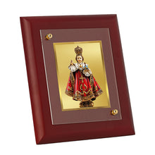 Load image into Gallery viewer, Diviniti 24K Gold Plated Infant Jesus Photo Frame For Home Decor, Wall Hanging, Festival Gift (16 x 13 CM)
