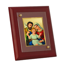 Load image into Gallery viewer, Diviniti 24K Gold Plated Holy Family Photo Frame For Home Decor, Wall Hanging, Table Tops, Gift (16 x 13 CM)
