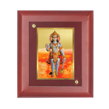 Load image into Gallery viewer, Diviniti 24K Gold Plated Hanuman Ji Photo Frame For Home Wall Decor, Table Tops, Festival Gift, Puja Room (16 x 13 CM)
