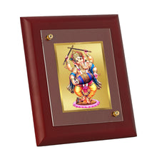 Load image into Gallery viewer, Diviniti 24K Gold Plated Lord Ganesha Photo Frame For Home Decor, Wall Hanging, Table Tops, Worship, Gift (16 x 13 CM)
