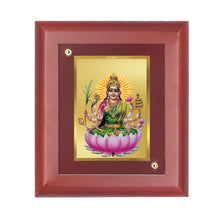 Load image into Gallery viewer, Diviniti 24K Gold Plated Dhanya Lakshmi Photo Frame For Home Decor, Wall Decor, Table, Puja, Gift (16 x 13 CM)
