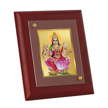 Load image into Gallery viewer, Diviniti 24K Gold Plated Dhan Lakshmi Photo Frame For Home Decor, Wall Decor, Table, Puja, Gift (16 x 13 CM)
