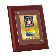 Load image into Gallery viewer, Diviniti Adinath with Namokar Mantra gold-plated Wall Photo Frame, Table Decor| MDF 1 Wooden Photo Frame with 24K gold-plated Foil| Religious Photo Frame Idol For Prayer, Gifts Items
