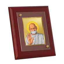 Load image into Gallery viewer, Diviniti 24K Gold Plated Aacharya Mahaprgya Ji Photo Frame For Home Decor, Wall Decor, Table Tops, Gift (16 x 13 CM)
