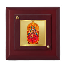 Load image into Gallery viewer, Diviniti 24K Gold Plated Sharda Mata Photo Frame For Home Decor, Table Tops, Puja, Gift (10 x 10 CM)

