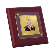 Load image into Gallery viewer, Diviniti 24K Gold Plated Sai Baba Photo Frame For Home Decor Showpiece, Table Decor, Gift (10 x 10 CM)
