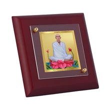 Load image into Gallery viewer, Diviniti 24K Gold Plated Ram Thakur Photo Frame For Home Decor, Table Top &amp; Gift (10 x 10 CM)
