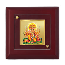 Load image into Gallery viewer, Diviniti 24K Gold Plated Panchmukhi Hanuman Photo Frame For Home Decor, Table Tops, Puja Room, Gift (10 x 10 CM)
