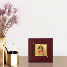 Load image into Gallery viewer, Diviniti 24K Gold Plated Karumariamman Frame For Home Decor Showpiece, Table Top &amp; Gift (10 x 10 CM)
