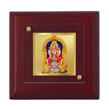Load image into Gallery viewer, Diviniti 24K Gold Plated Karumariamman Frame For Home Decor Showpiece, Table Top &amp; Gift (10 x 10 CM)
