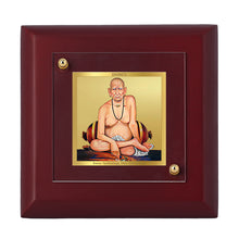 Load image into Gallery viewer, Diviniti 24K Gold Plated Guru Samarth Photo Frame For Home Decor, Table, Gift (10 x 10 CM)
