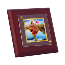 Load image into Gallery viewer, Diviniti 24K Gold Plated Bharat Mata Photo Frame For Home Decor Showpiece, Office, Table (10 x 10 CM)
