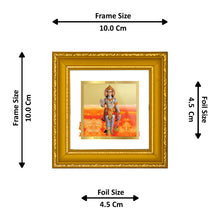 Load image into Gallery viewer, DIVINITI Hanuman-2 Gold Plated Wall Photo Frame| DG Frame 101 Size 1A Wall Photo Frame and 24K Gold Plated Foil| Religious Photo Frame Idol For Prayer, Gifts Items (10CMX10CM)
