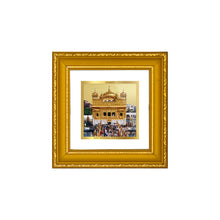 Load image into Gallery viewer, DIVINITI GOLDEN TEMPLE Gold Plated Wall Photo Frame| DG Frame 101 Size 1A Wall Photo Frame and 24K Gold Plated Foil| Religious Photo Frame Idol For Prayer, Gifts Items (10CMX10CM)
