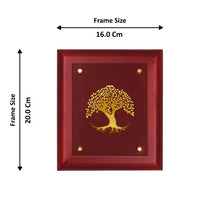 Load image into Gallery viewer, Diviniti 24K Gold Plated TREE OF LIFE Wall Hanging for Home| MDF Size 2 Photo Frame For Wall Decoration| Wall Hanging Photo Frame For Home Decor, Living Room, Hall, Guest Room
