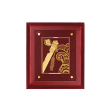 Load image into Gallery viewer, Diviniti 24K Gold Plated FLUTE Wall Hanging for Home| MDF Size 2.5 Photo Frame For Wall Decoration| Wall Hanging Photo Frame For Home Decor, Living Room, Hall, Guest Room
