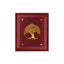 Load image into Gallery viewer, Diviniti 24K Gold Plated TREE OF LIFE Wall Hanging for Home| MDF Size 2.5 Photo Frame For Wall Decoration| Wall Hanging Photo Frame For Home Decor, Living Room, Hall, Guest Room
