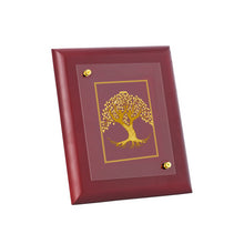 Load image into Gallery viewer, Diviniti 24K Gold Plated TREE OF LIFE Wall Hanging for Home| MDF Size 1 Photo Frame For Wall Decoration| Wall Hanging Photo Frame For Home Decor, Living Room, Hall, Guest Room (16 × 13 cm)
