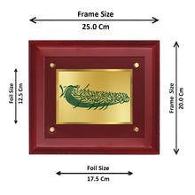 Load image into Gallery viewer, DIVINITI Kamyabi Ki Dua Gold-Plated Wall Photo Frame| MDF 2.5 Wooden Wall Frame with 24K Gold-Plated Foil| Religious Photo Frame Idol For Prayer, Gifts Items (25CMX20CM)
