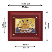 Load image into Gallery viewer, DIVINITI Golden Temple -2 Gold-Plated Wall Photo Frame| MDF 2.5 Wooden Wall Frame with 24K Gold-Plated Foil| Religious Photo Frame Idol For Prayer, Gifts Items (25CMX20CM)

