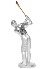 Load image into Gallery viewer, Diviniti Golf Trophy Idol for Events, Tournaments, Championship| 999 Silver Plated Sculpture of Man Golfer| Idol for Winner, Champions and Award Decorations| Trophy For Golf (9.2 X 9 X 26.5 CM)
