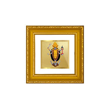Load image into Gallery viewer, DIVINITI 24K Gold Plated Maa Kali Photo Frame For Decor, Table, Puja, Festive Gift (10 X 10 CM)
