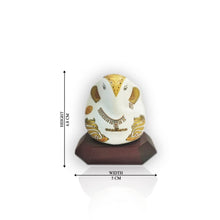 Load image into Gallery viewer, Diviniti Blessing a Multi Colored Statue of Ceramic Lord Ganesha G2 Idol for Car Dashboard |God Figurine Ganpati Sculpture Idol for Diwali Gift Home Decorations Pooja puja Gifts (6.8 x 5 cm)
