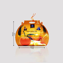 Load image into Gallery viewer, Diviniti Car Aroma Tangerine Air Fresheners|Up to 45 Days Lasting Scent 100% Natural Flower and Plant Based |Fine Fragrance Car Freshen� up Your Car Decor, Accessories interior car perfumes (Pack of  2)
