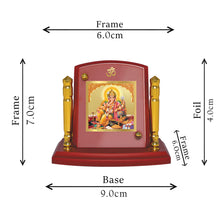 Load image into Gallery viewer, Diviniti 24K Gold Plated Ganesha For Car Dashboard, Home Decor, Table Top, Puja, Gift (7 x 9 CM)