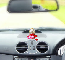 Load image into Gallery viewer, Diviniti Blessing a Multi Colored Statue of Ceramic Lord Ganesha G2 Idol for Car Dashboard |God Figurine Ganpati Sculpture Idol for Diwali Gift Home Decorations Pooja puja Gifts (6.8 x 5 cm)
