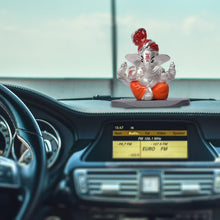 Load image into Gallery viewer, DIVINITI 999 Silver Plated Pagdi Ganesha Idol For Car Dashboard, Home Decor, Table, Gift (7 X 7 CM)
